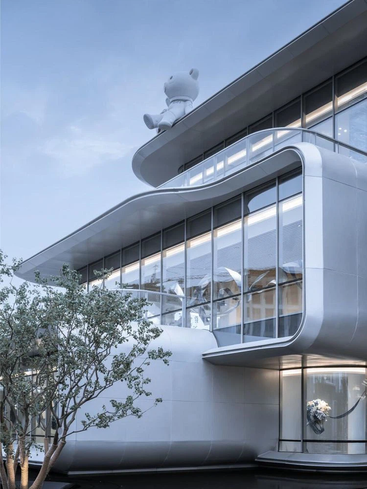 Aluminijski zavjesa Visoki zidni zavjese