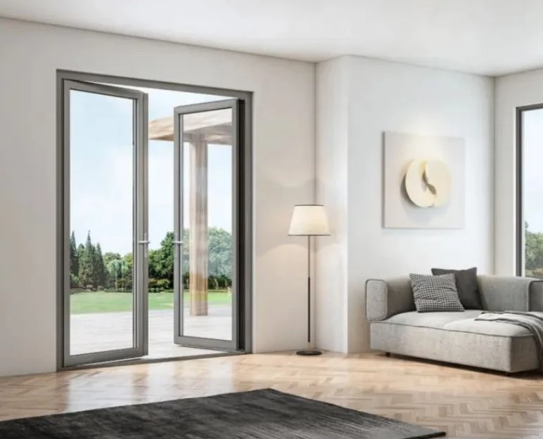 Hinged Return Glass Door